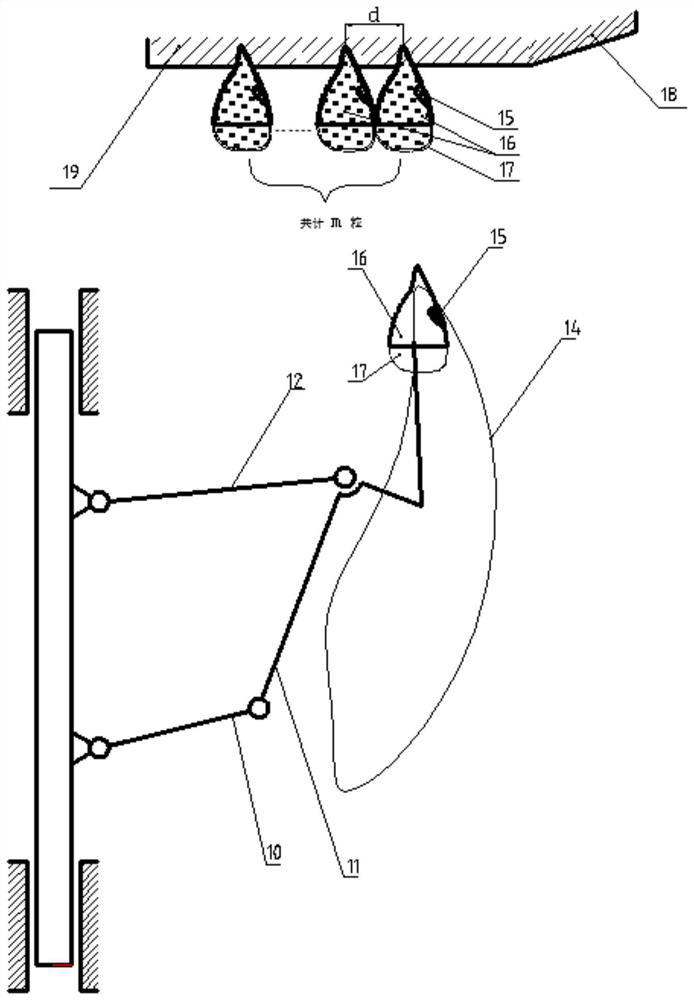 Automatic digging device for young corn embryos