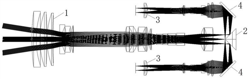 Optical splicing imaging device