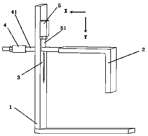 Tenoning clamping mechanism