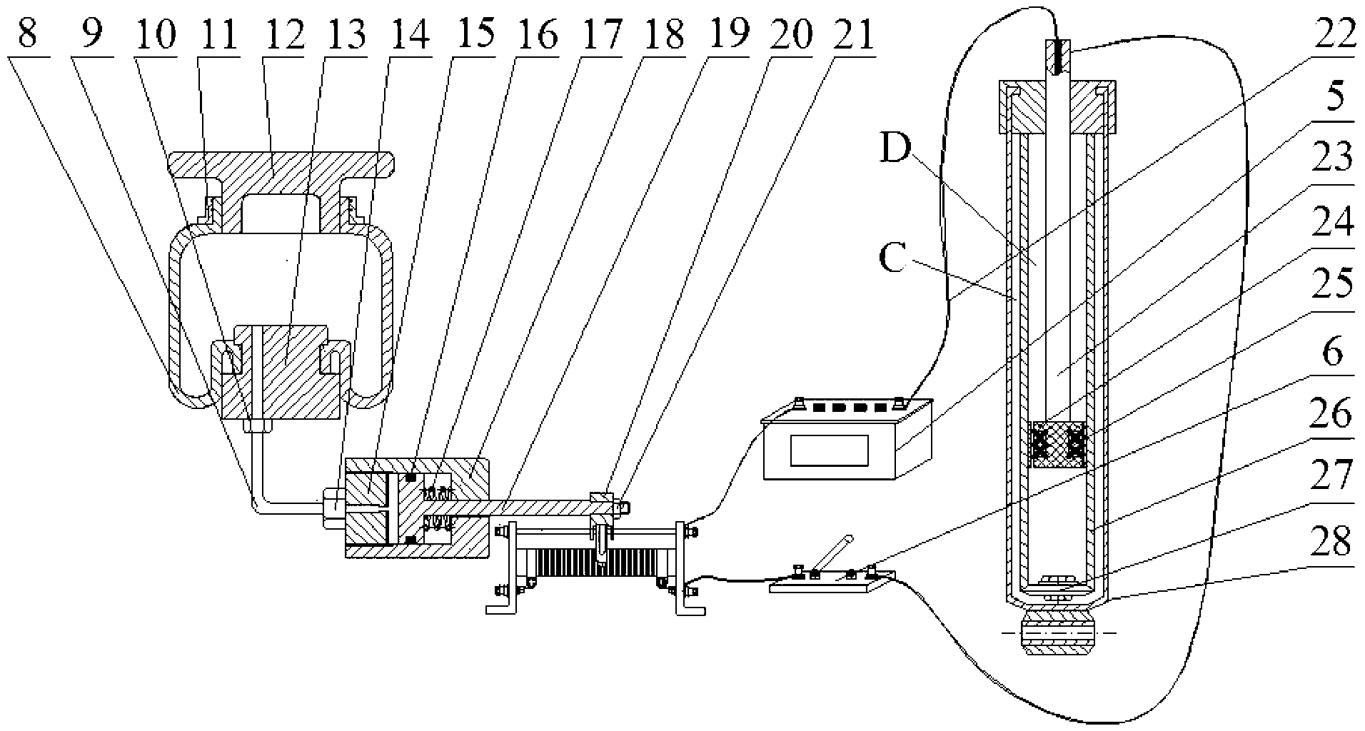 Load-sensing variable-damping electromagnetic shock absorption system