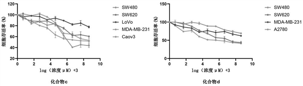 Compound of CDK12 small-molecule inhibitor and application thereof