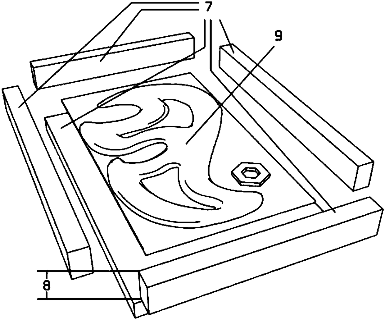 A manufacturing process of soft pottery decorative surface hard shell notebook