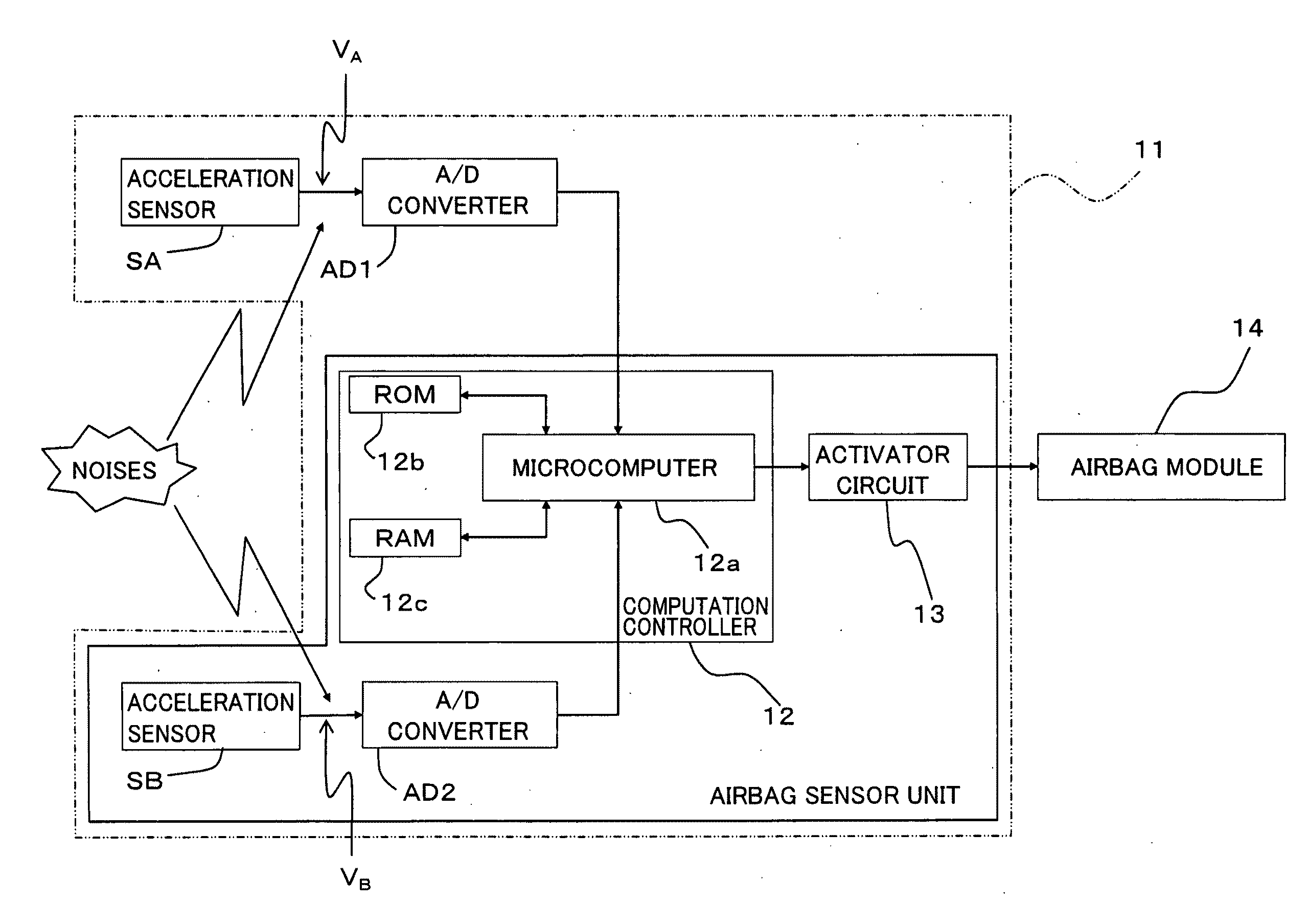 Collision detector