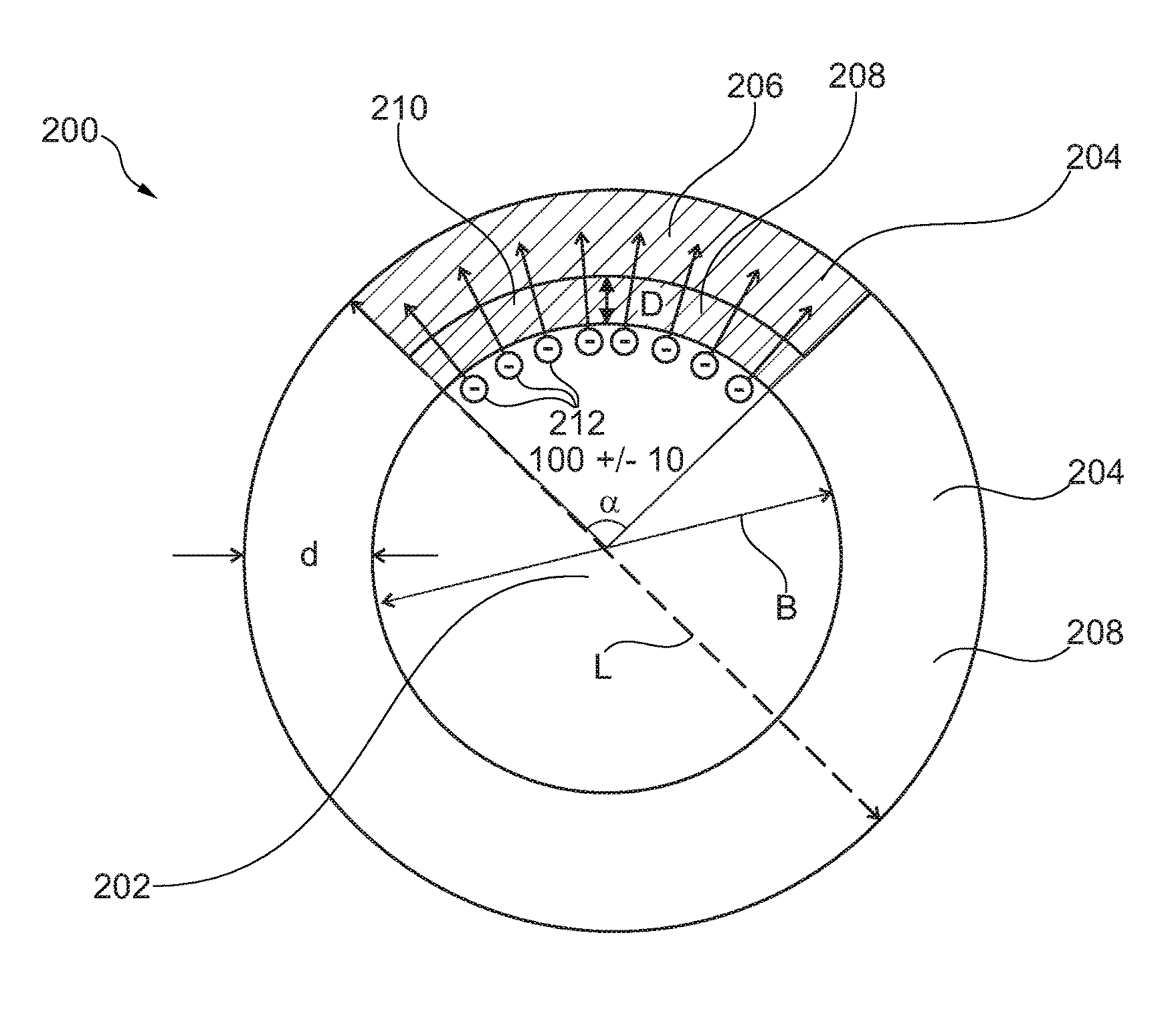 ESD protected tubing for removing charge from lumen