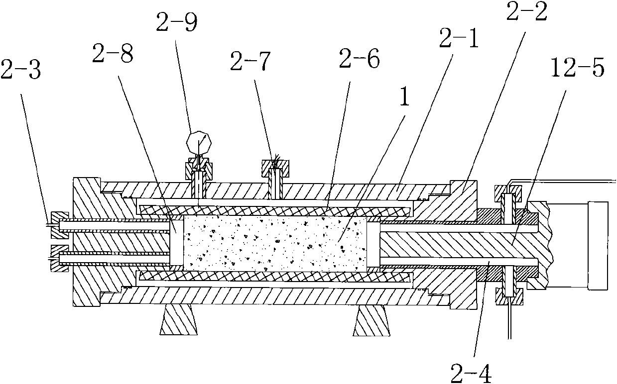 Ultrasonic-assisted reservoir stratum chemical blockage removal experimental facility and experimental method