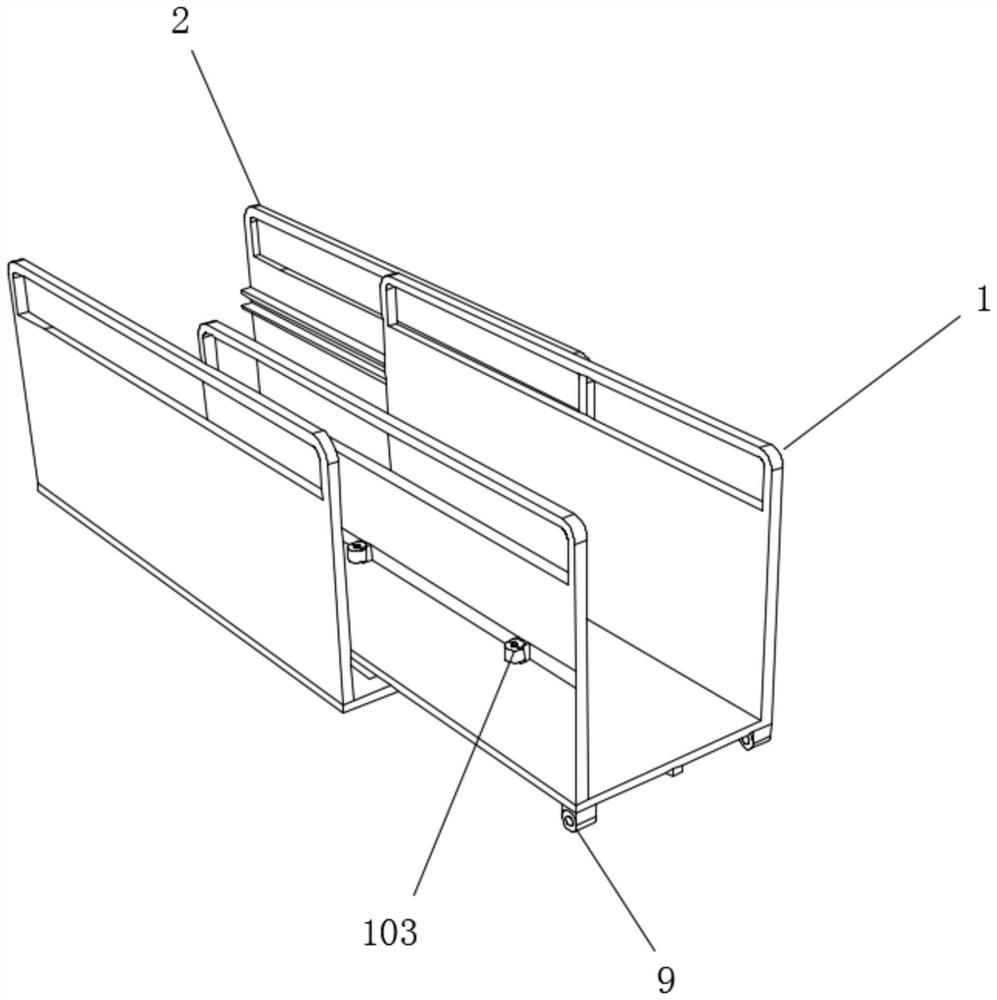 Rapid rescue channel device with wave compensation for offshore rescue ship