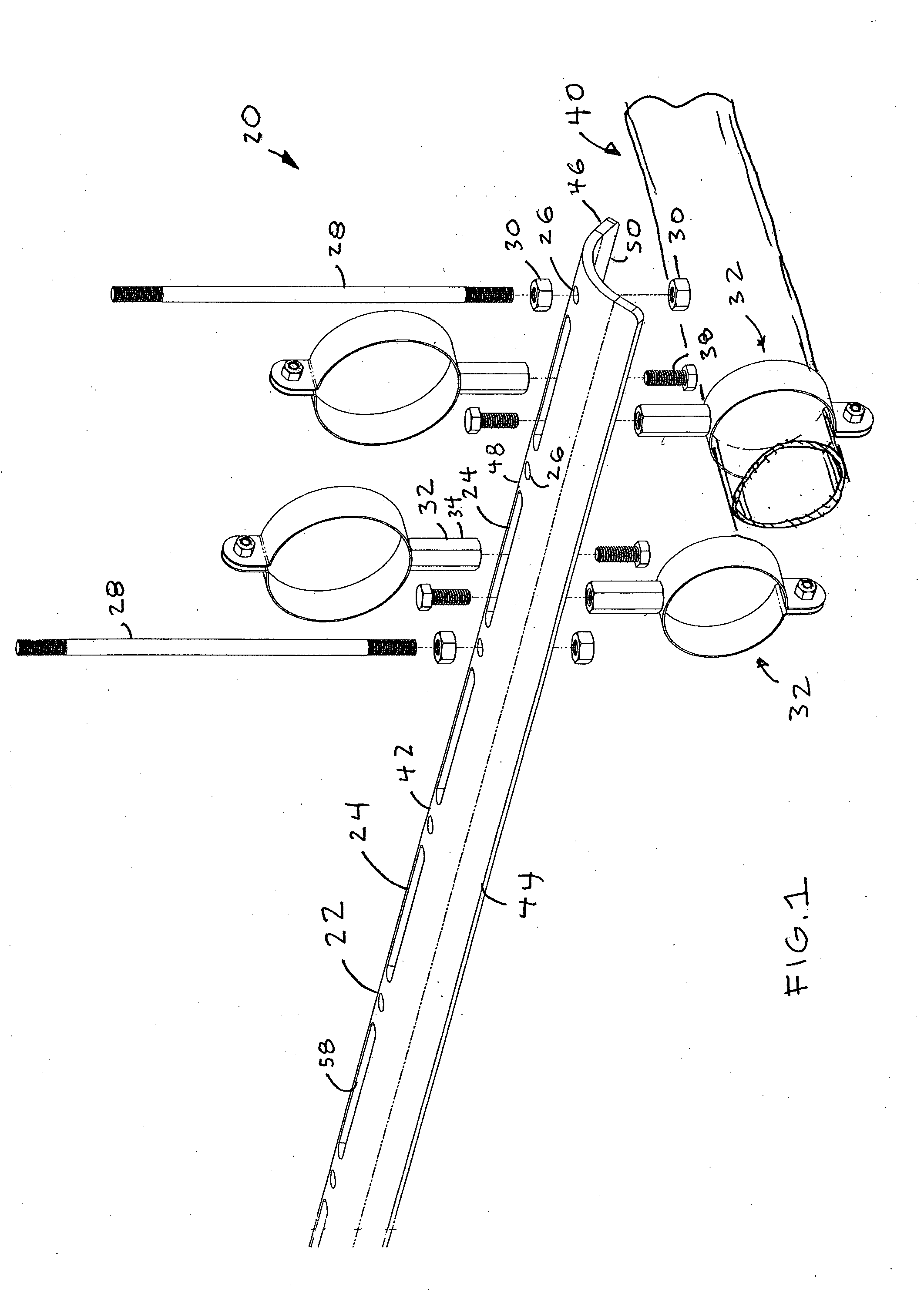 Sanitary Utility Hanger System