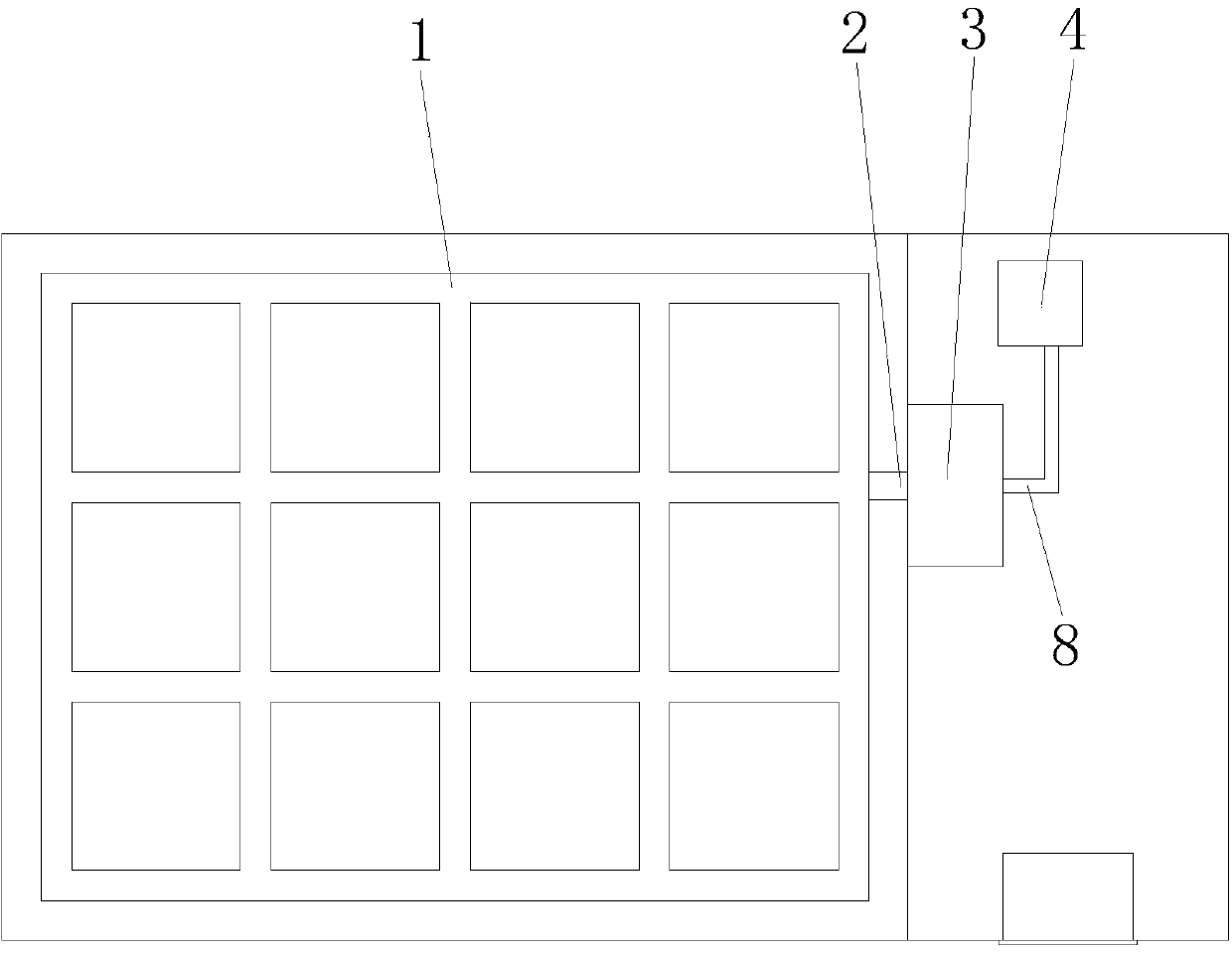 Concrete steam curing box