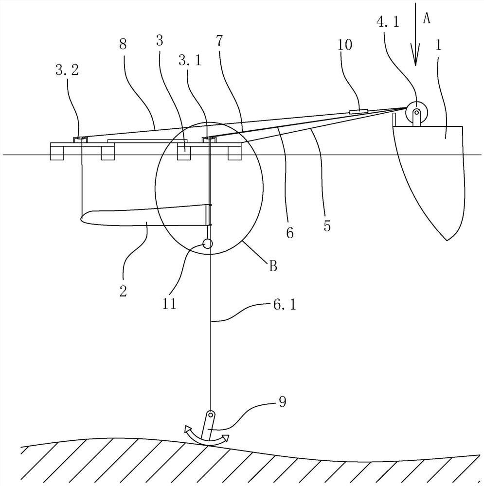 Acete chinensis fishing equipment capable of adjusting fishing depth