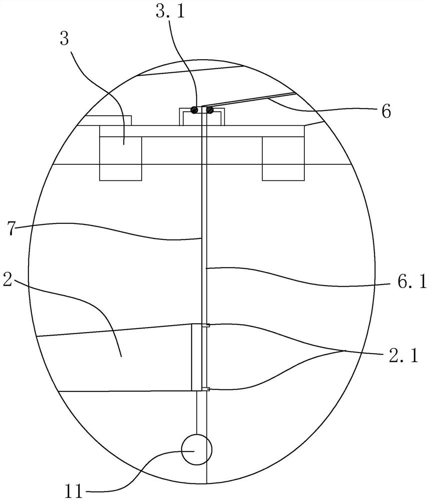 Acete chinensis fishing equipment capable of adjusting fishing depth