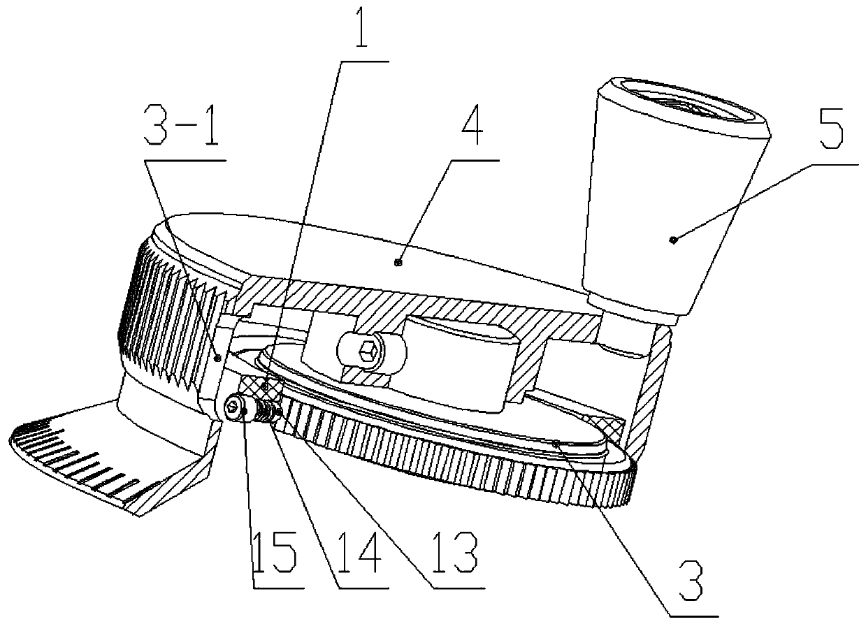 Method for prolonging mechanical service life of manual pulse generator