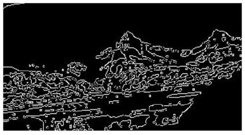 Edge detection method based on cellular automaton theory