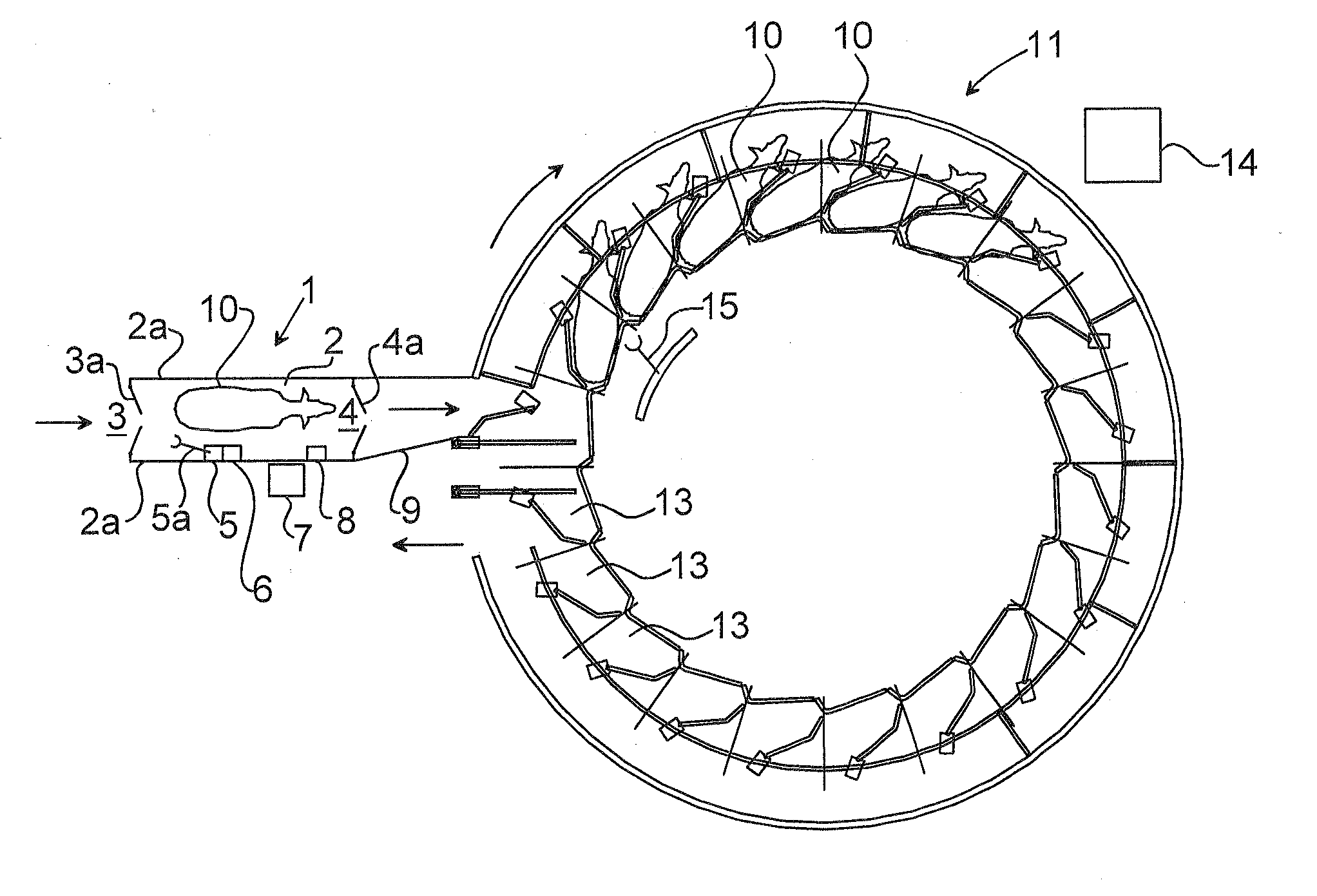 Teat preparation station and method for teat preparation