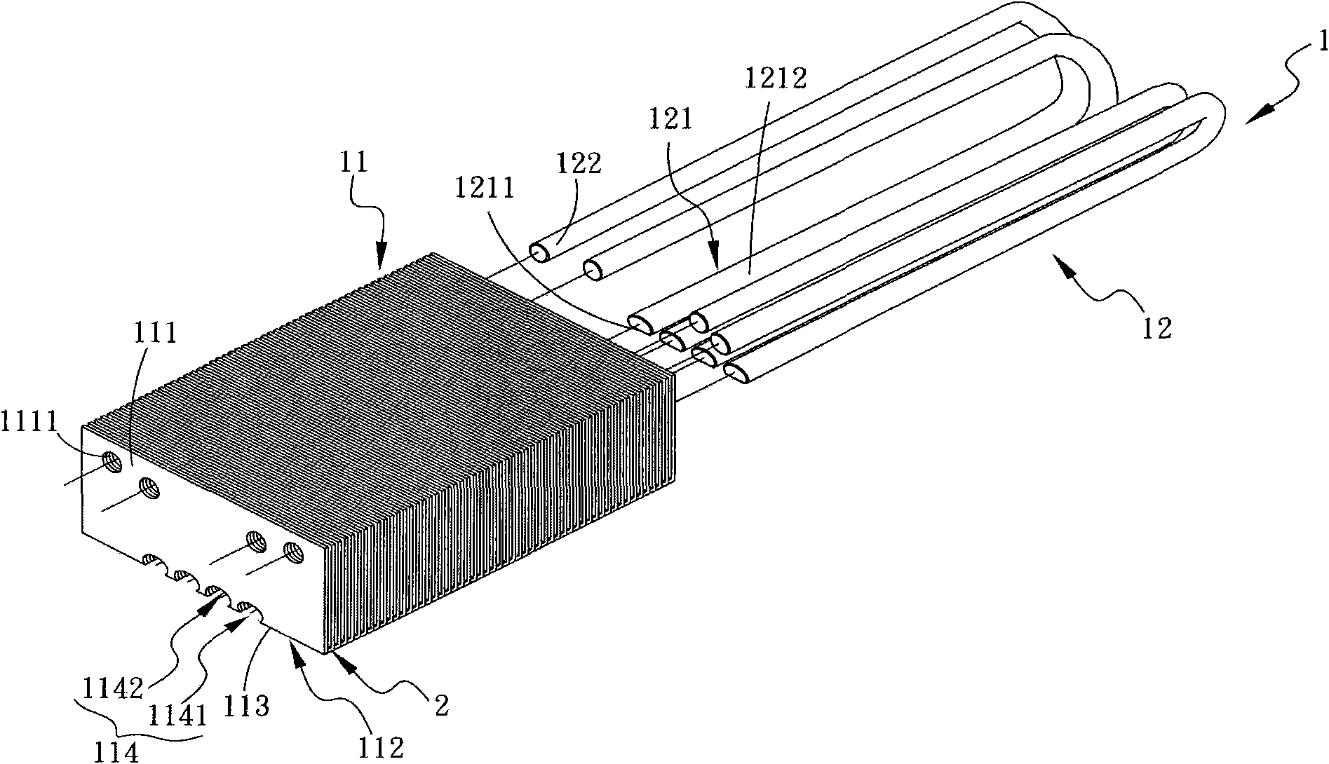 Heat radiation apparatus and manufacture method thereof