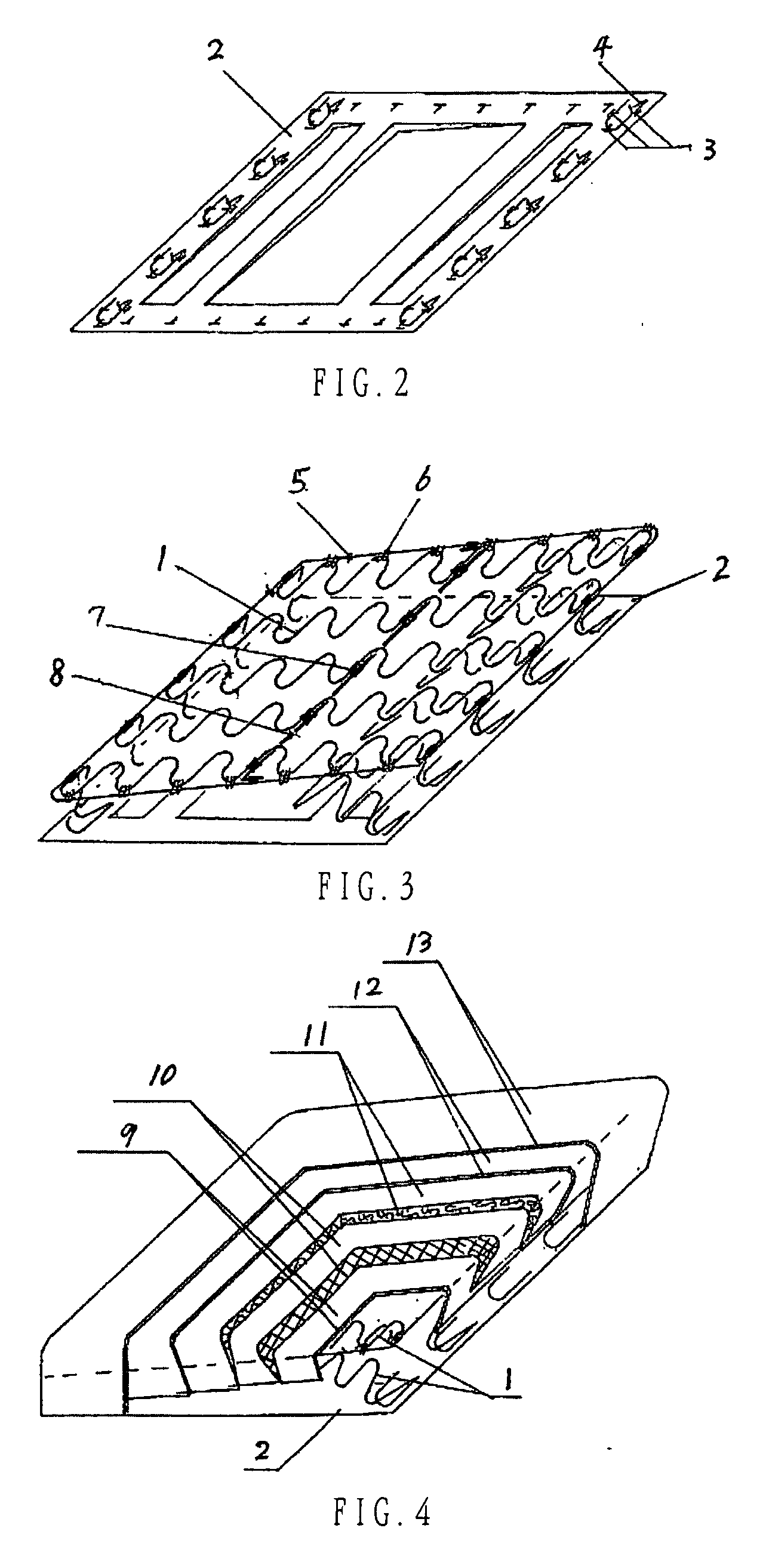 Method of manufacturing the backrest, seat-cushion and armrest of sofa by using bow-shaped springs