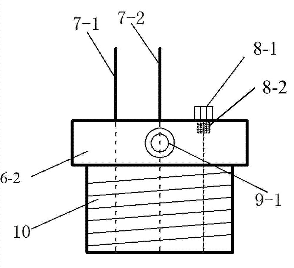 Photoelectric-catalytic carbon dioxide reduction device and application thereof