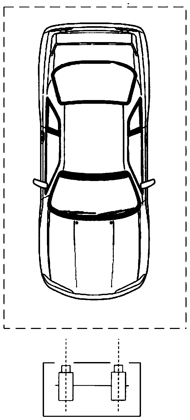 Large parking charging station of electric vehicle and parking charging management method thereof