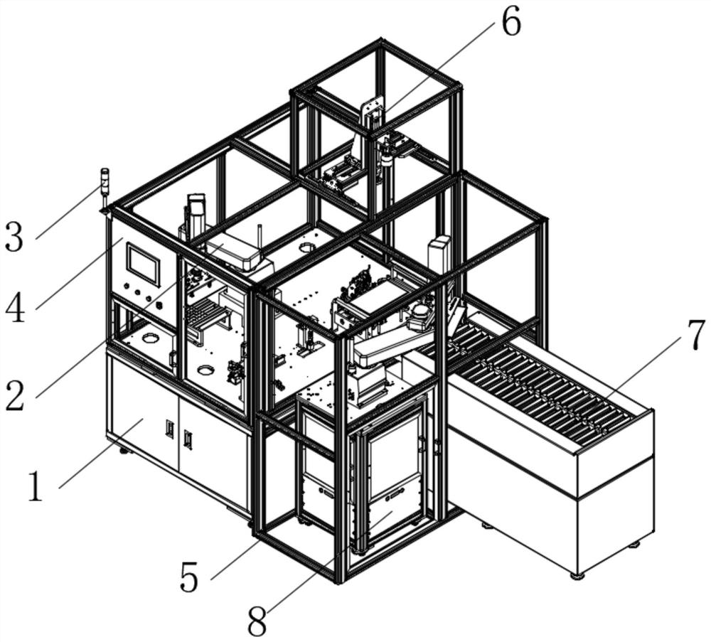 PCBA automatic test fixture