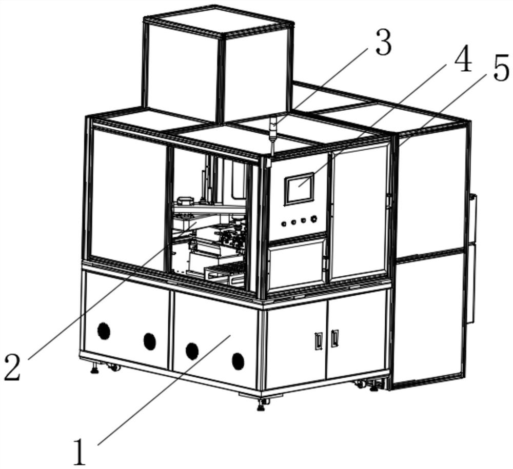 PCBA automatic test fixture