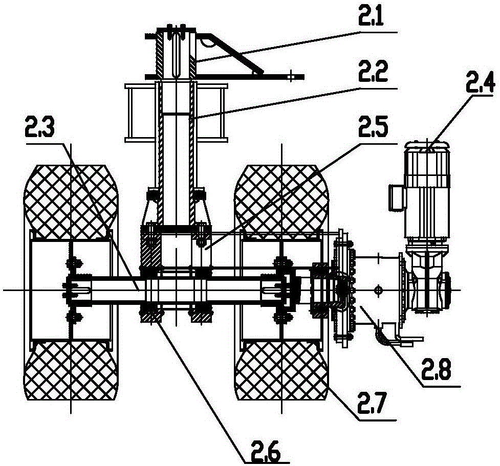 Rotation type hydraulic ship unloader