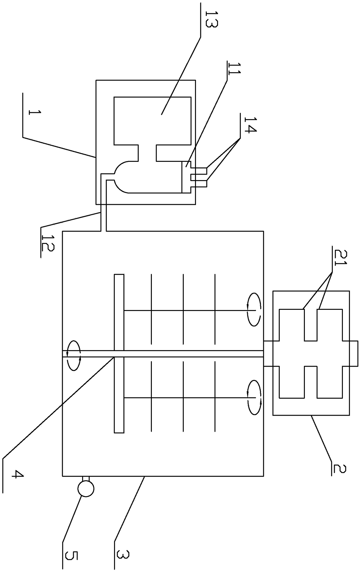 Microwave plasma vacuum film coating device and using method