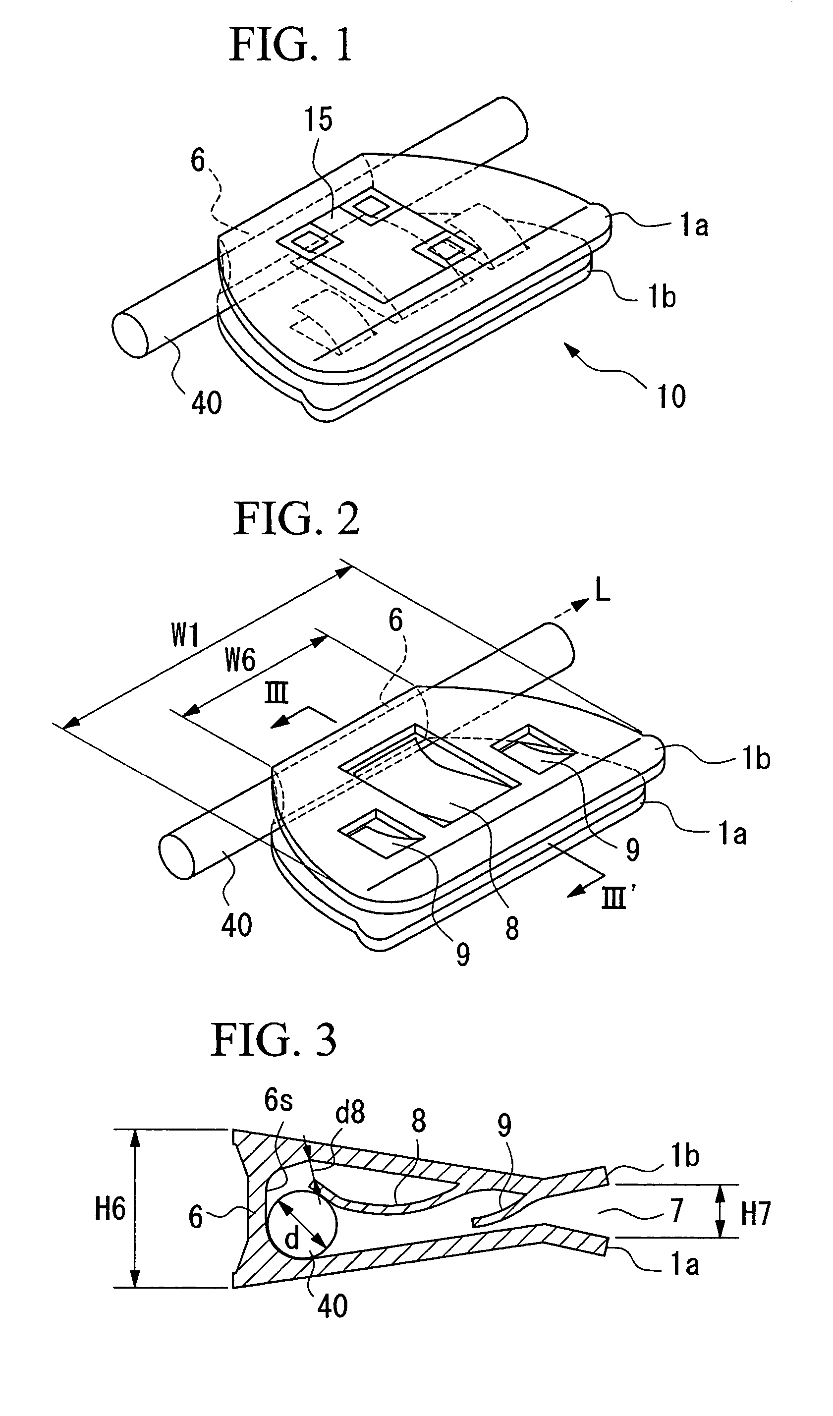 Linear object identification tag, and installation instrument and installation method for same, linear object with connector