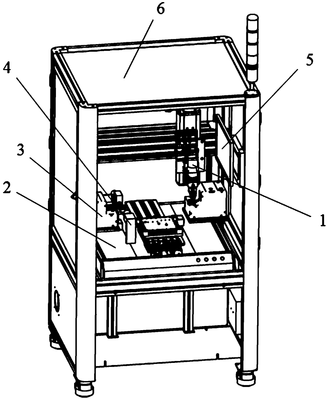 Automatic tightening assembly equipment