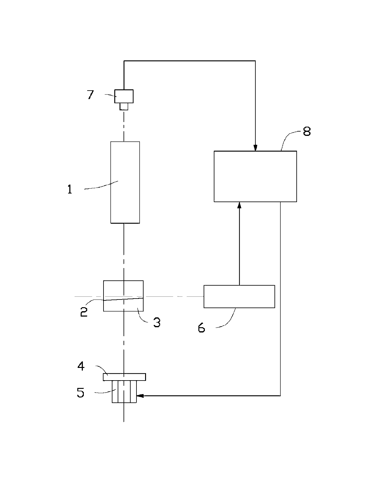 Measurement device and measurement method for transparent medium refractive index