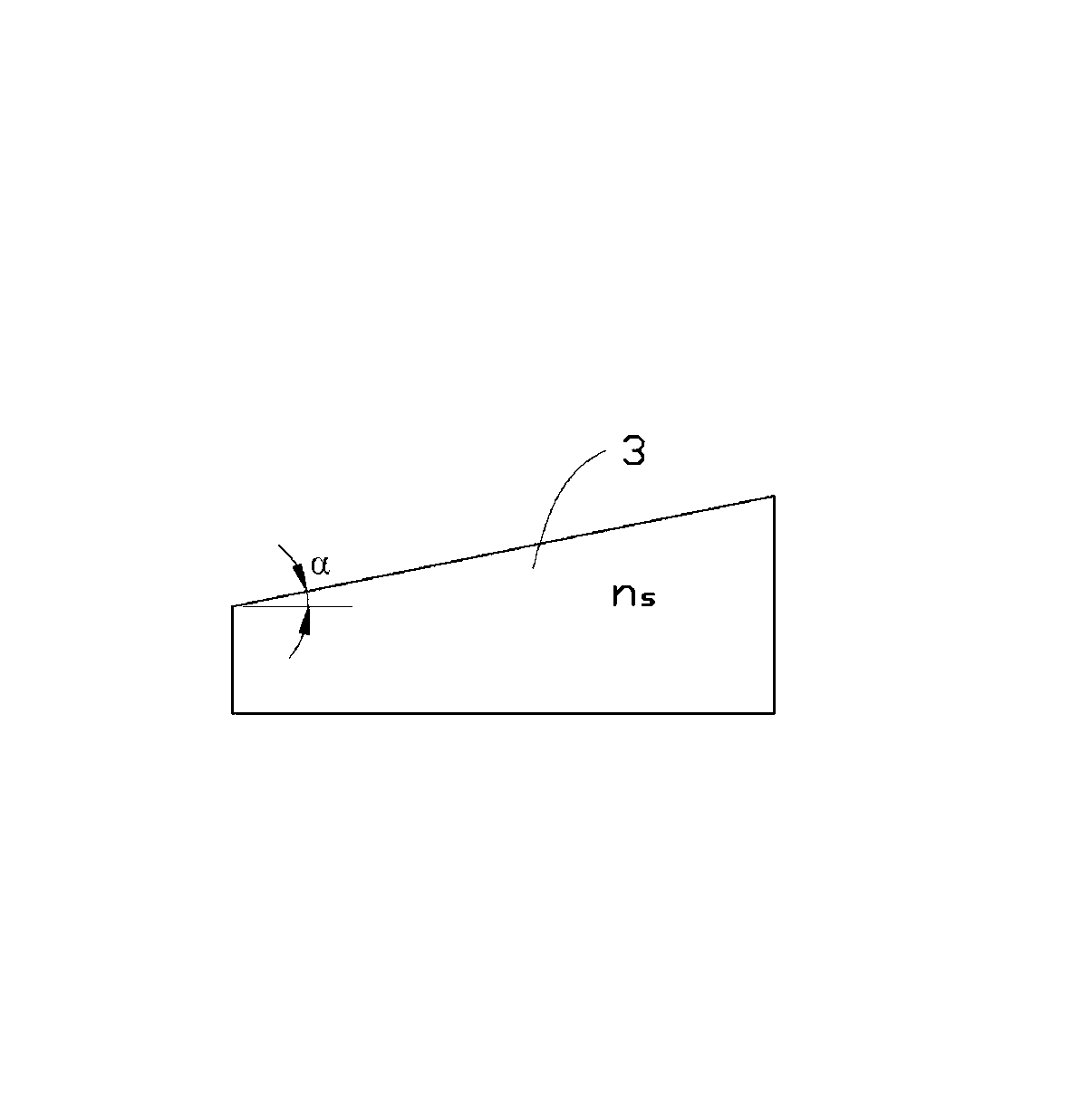 Measurement device and measurement method for transparent medium refractive index