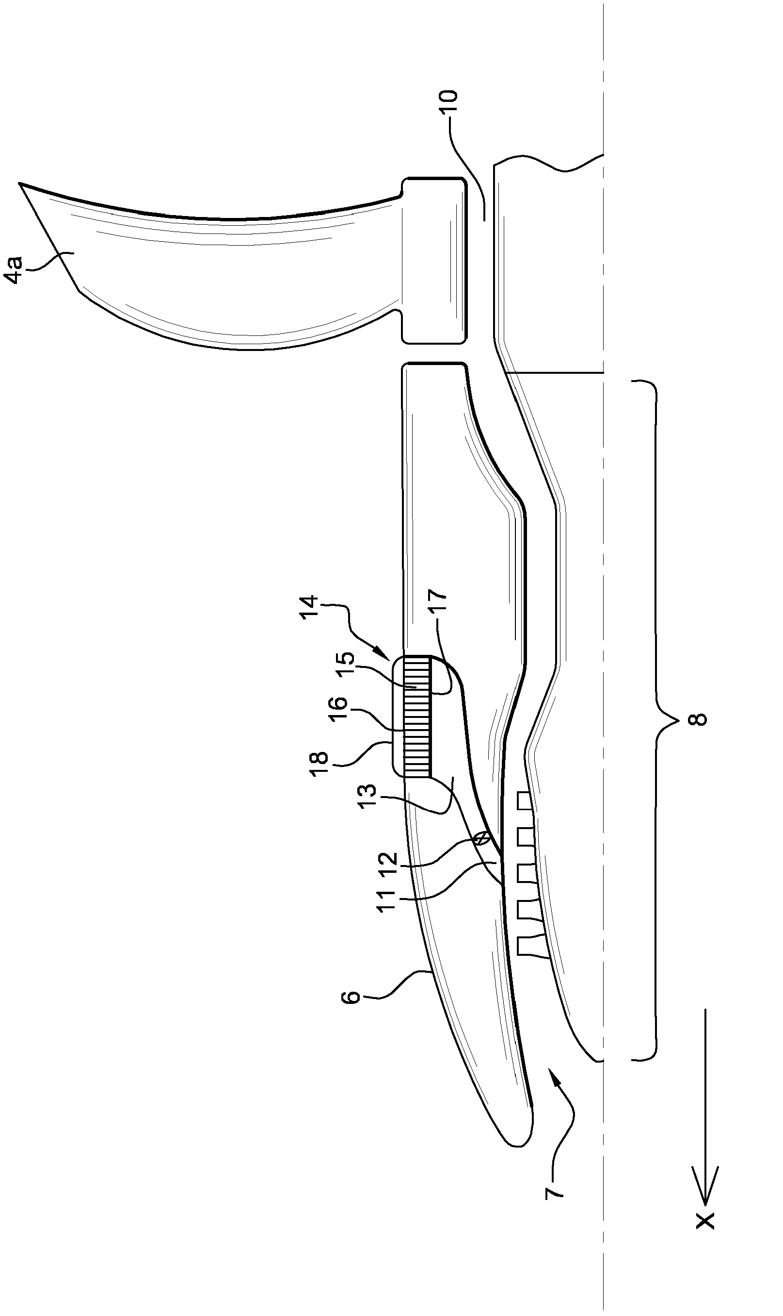 Fluid-cooling device for a turbine engine propulsive unit