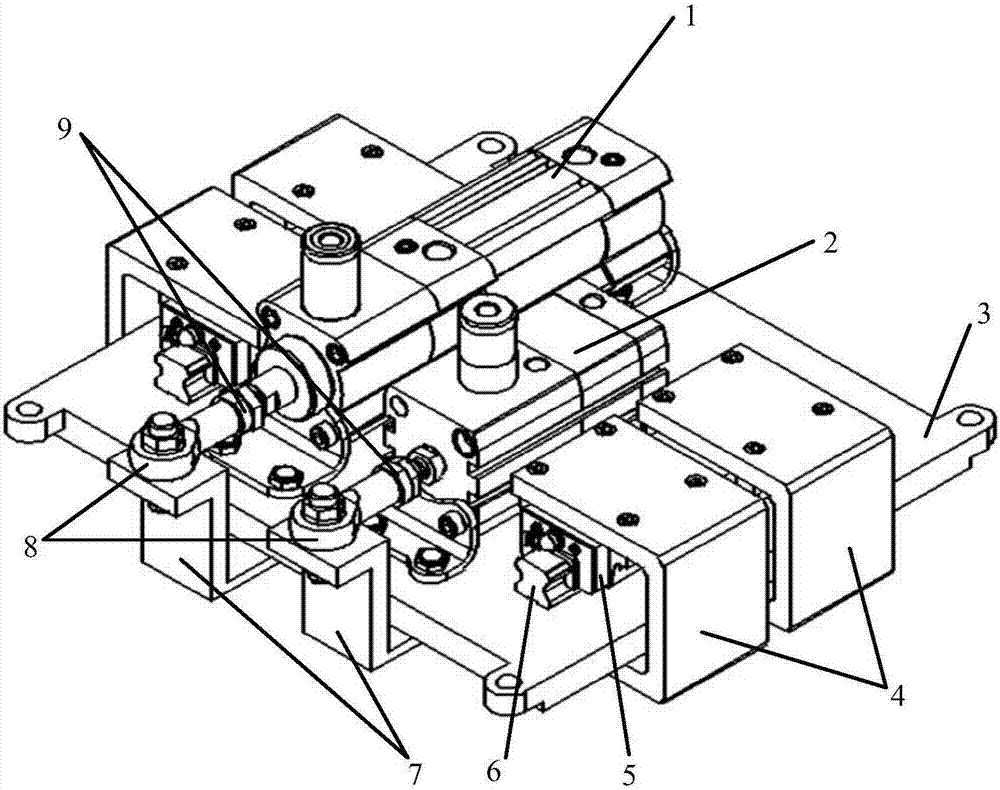 Flexible polishing constant-force control device driven by double actuators