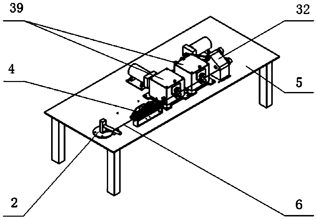 Modular numerical control rebar and steel wire straightening and cutting device