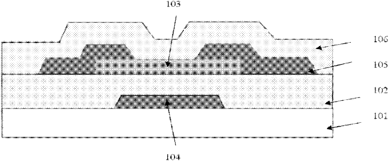 Amorphous thin film transistor and preparation method thereof