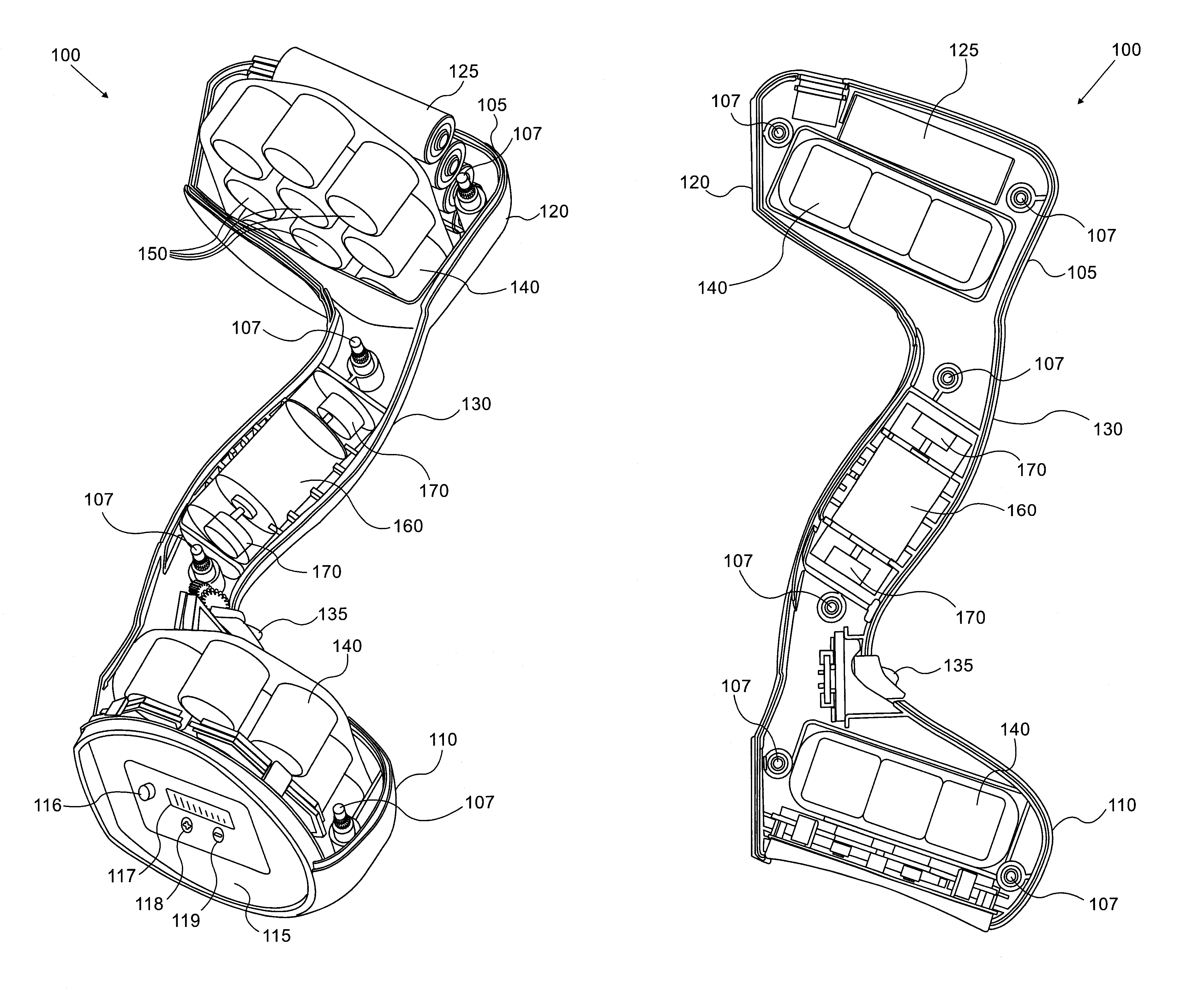 Vibratory exercise device