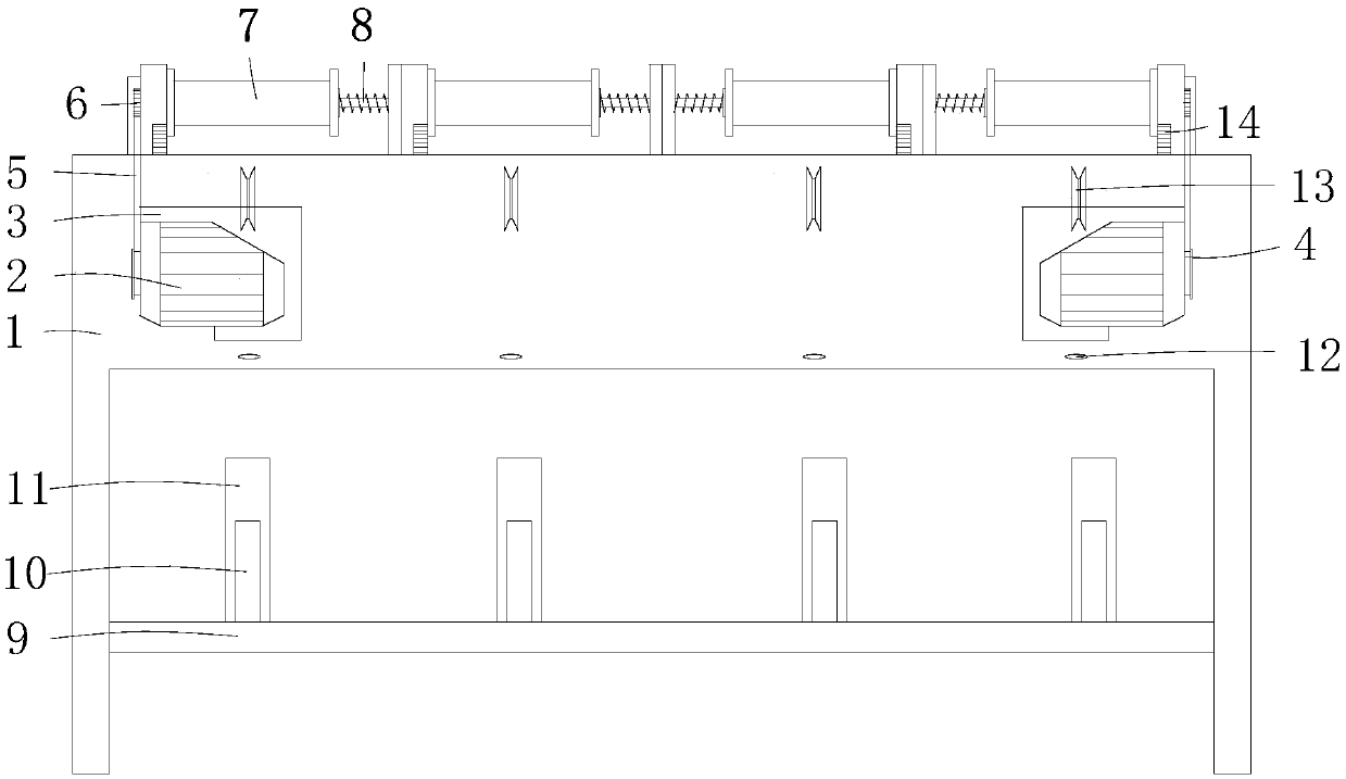 Rewinding machine for underwear spinning