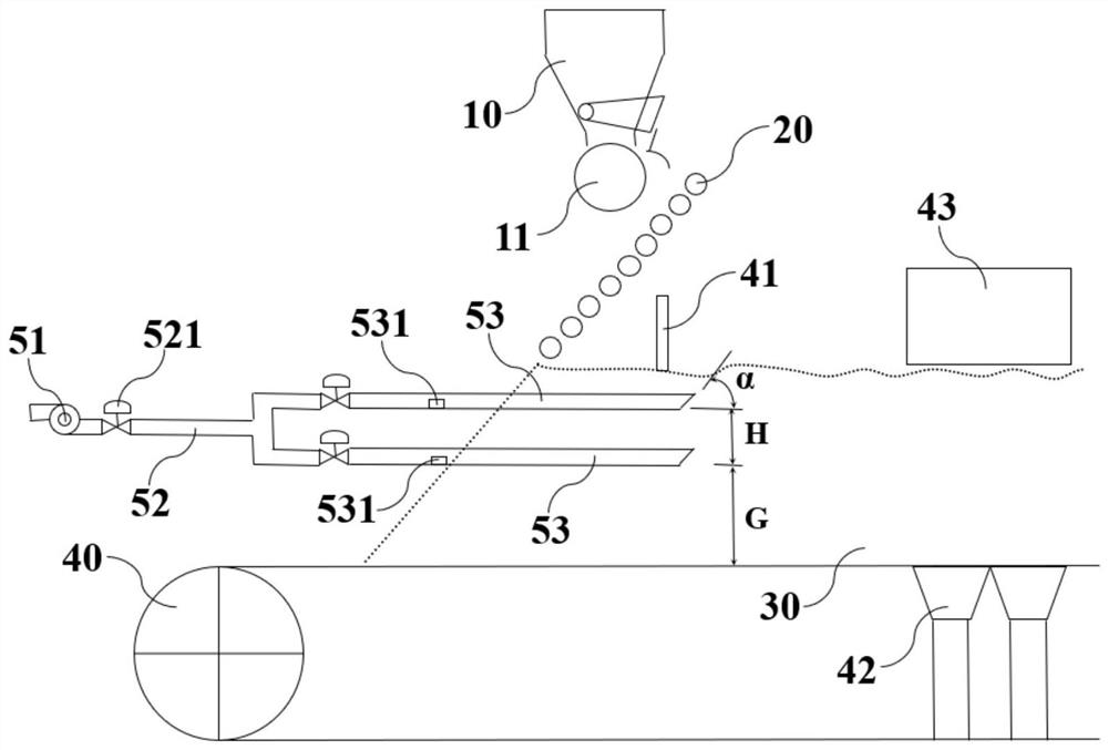 System for continuously measuring permeability of sintered mixture and measuring method thereof