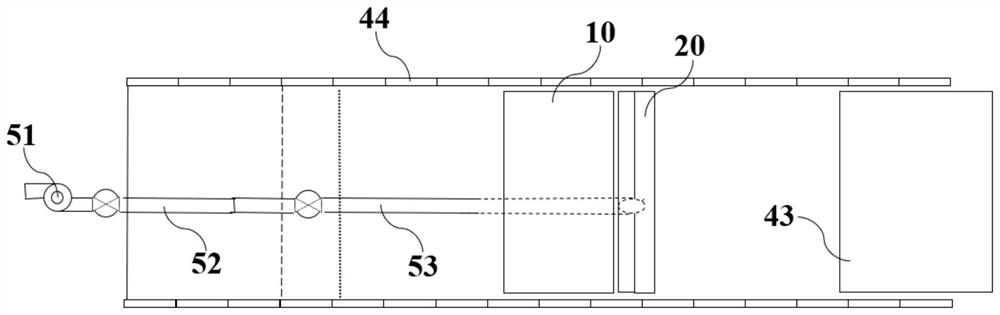 System for continuously measuring permeability of sintered mixture and measuring method thereof