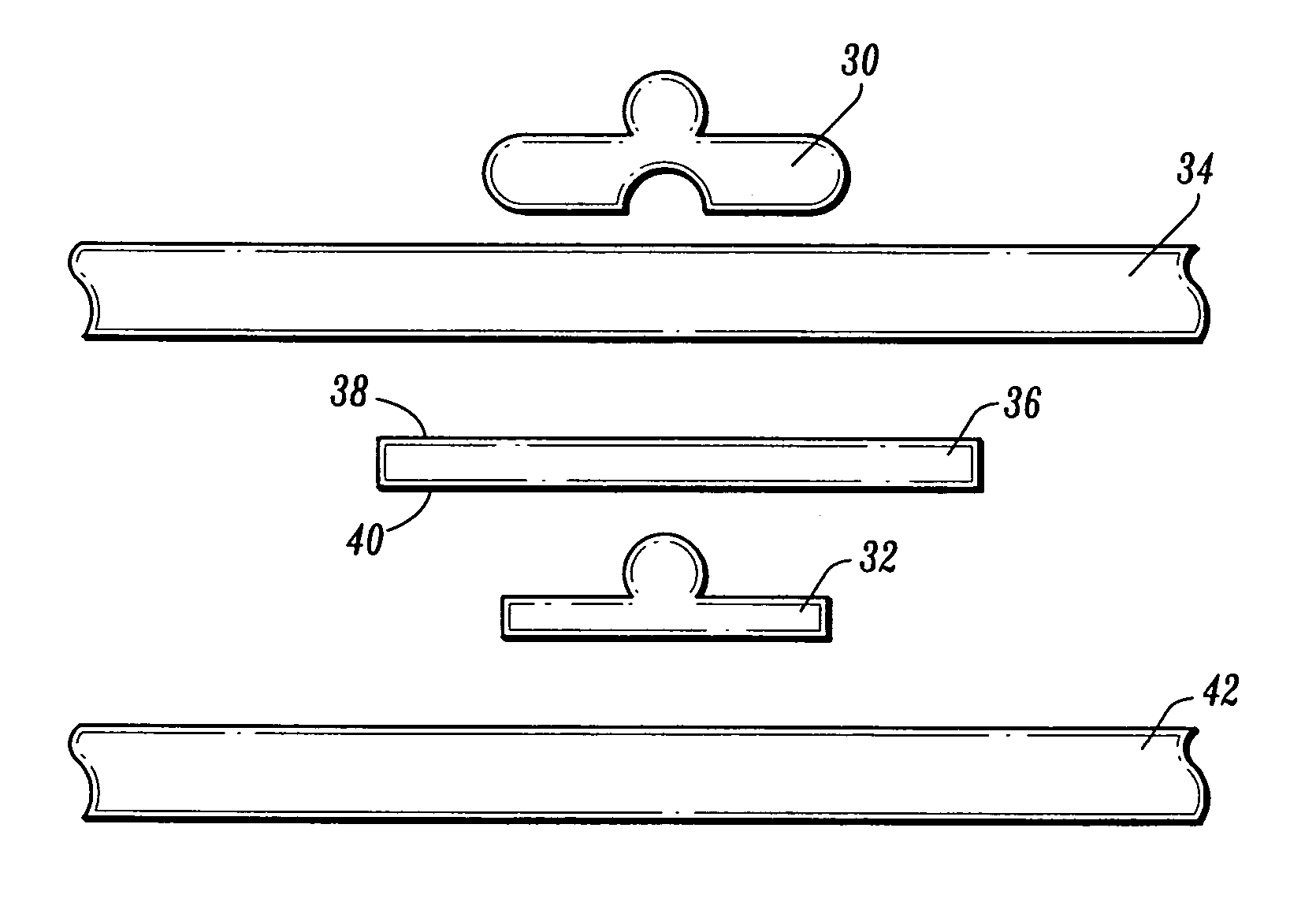 Snap electrode