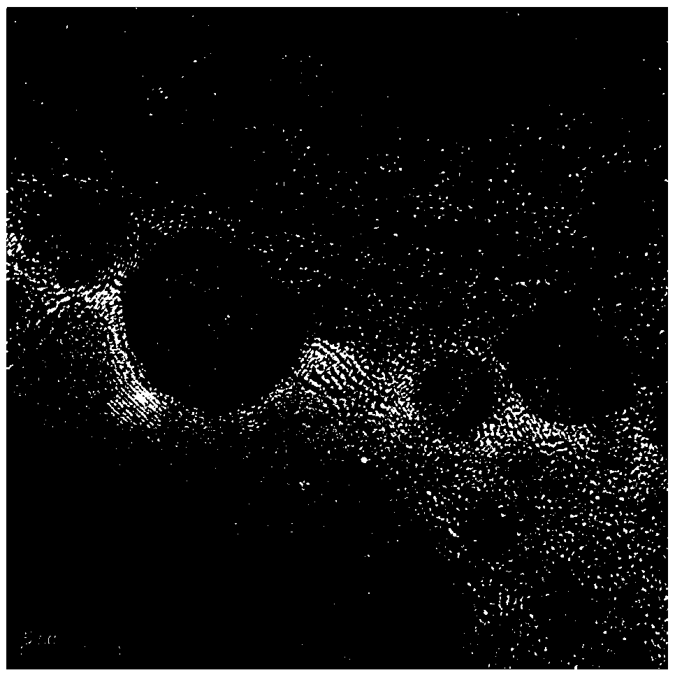 Graphitized carbon coated manganese-fluorine oxide material and preparation method thereof