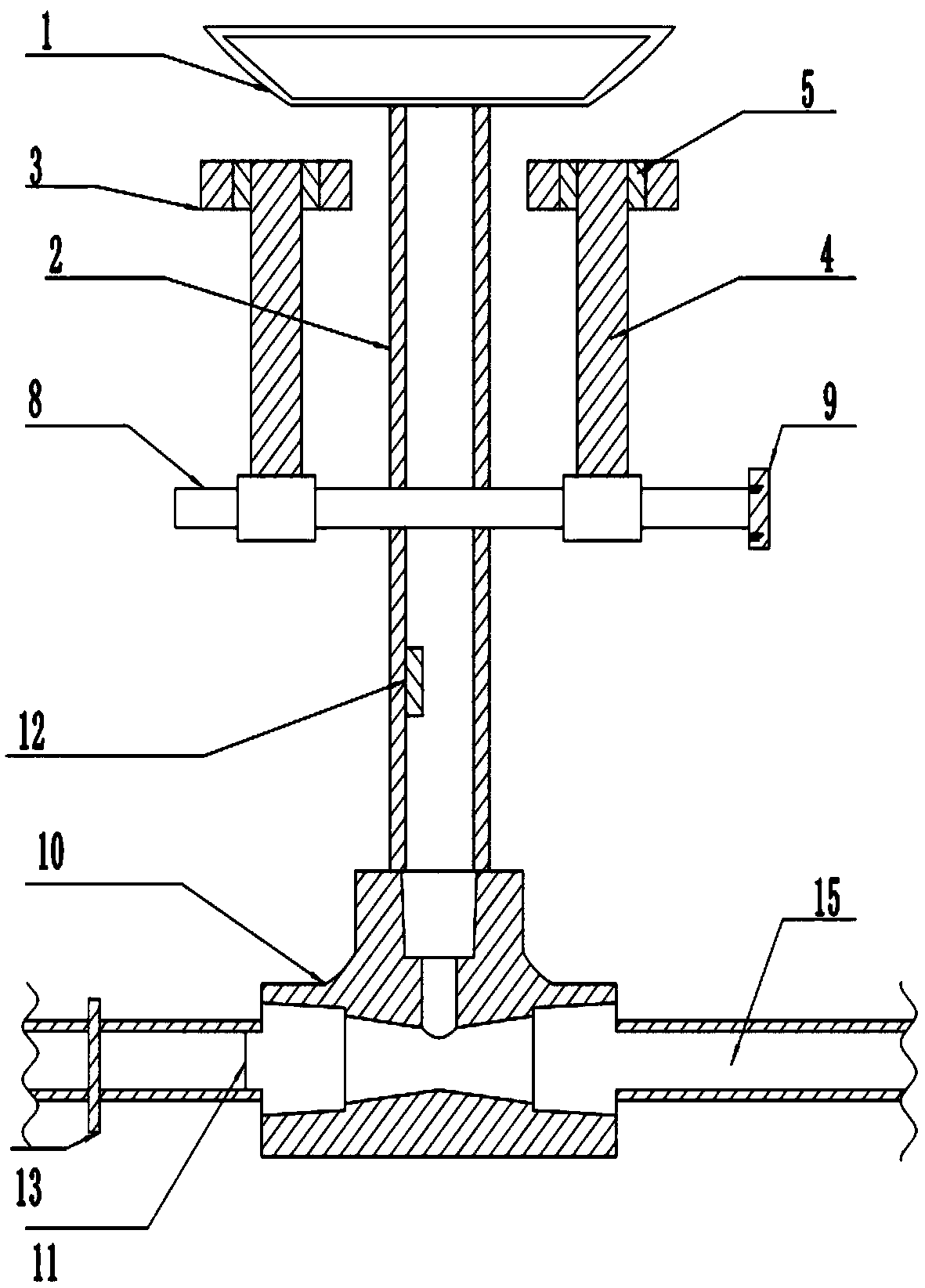 Hand wash table water purifying and recycling device