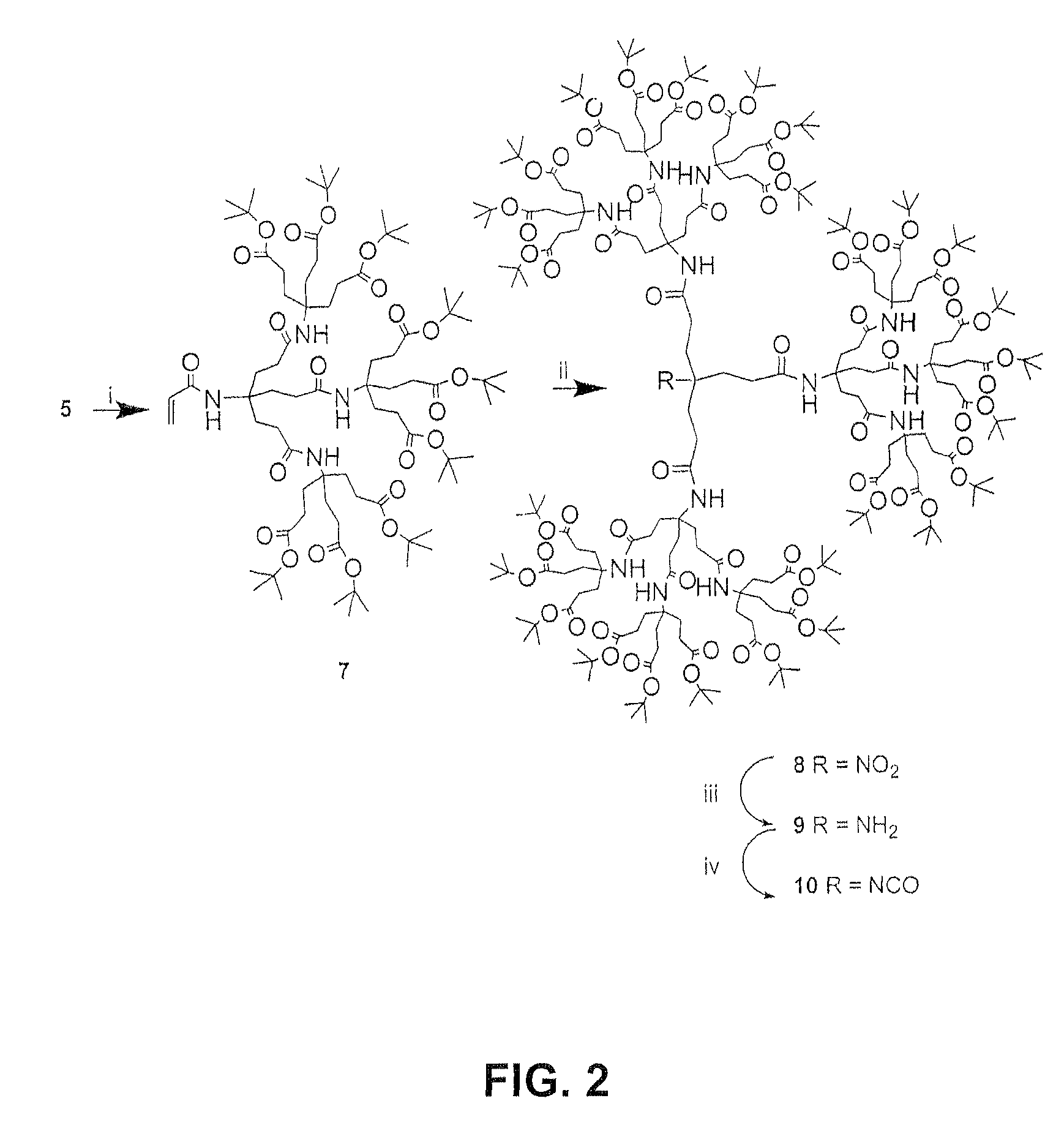 Convenient synthesis of 1→3 C-branched dendrons