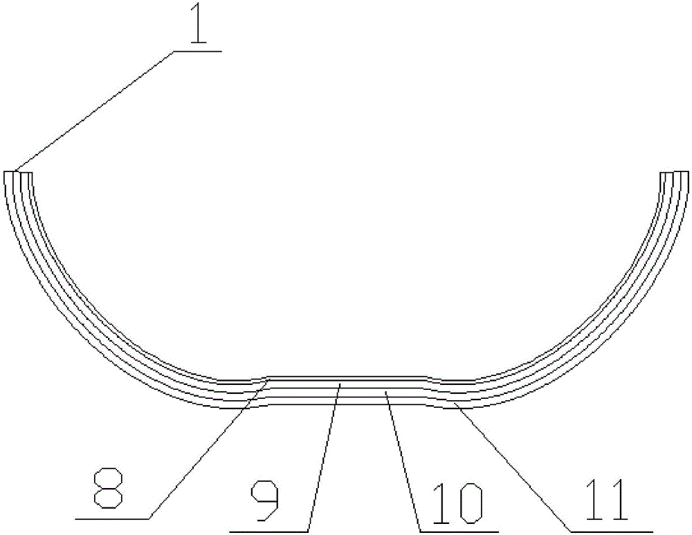 Engine cover silencing pad