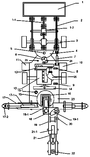 Loading kunckle crane