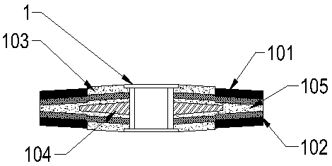 Resin grinding wheel capable of cutting and grinding