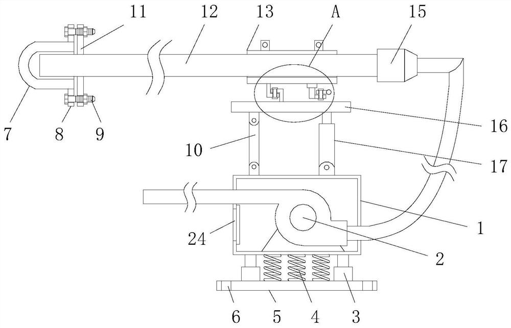 Coal mine central sump sludge cleaning device