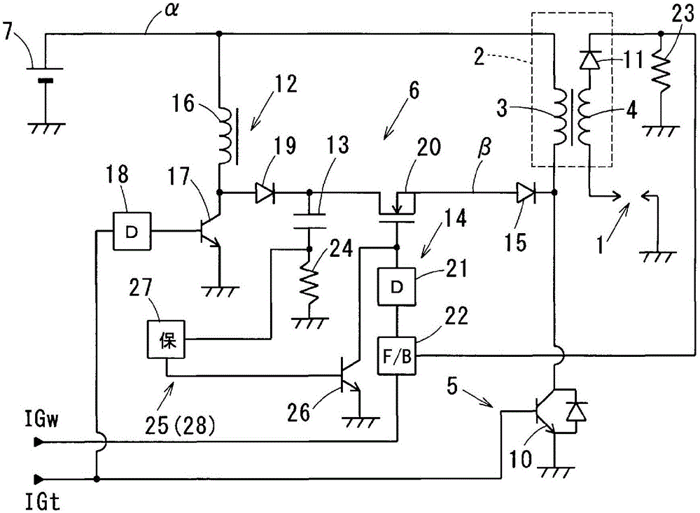 Ignition device for internal combustion engine