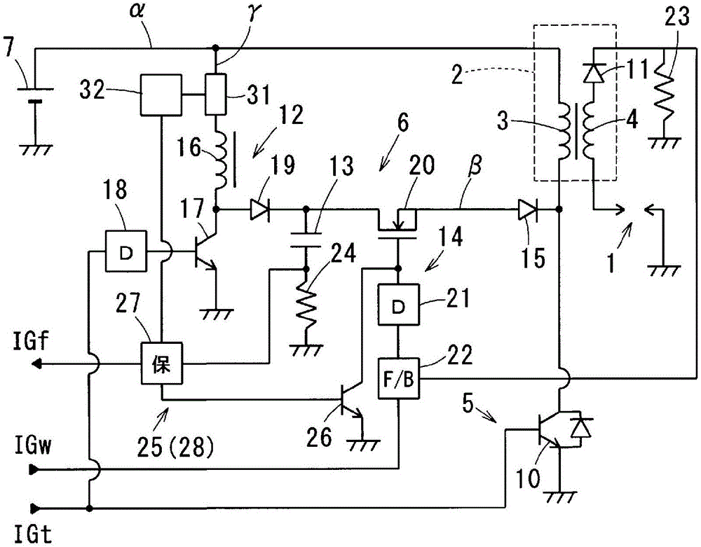 Ignition device for internal combustion engine