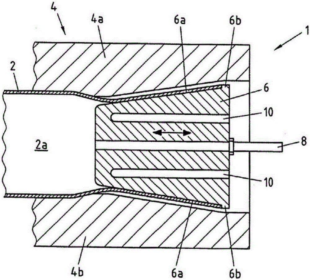 Method and device for producing a shaped component