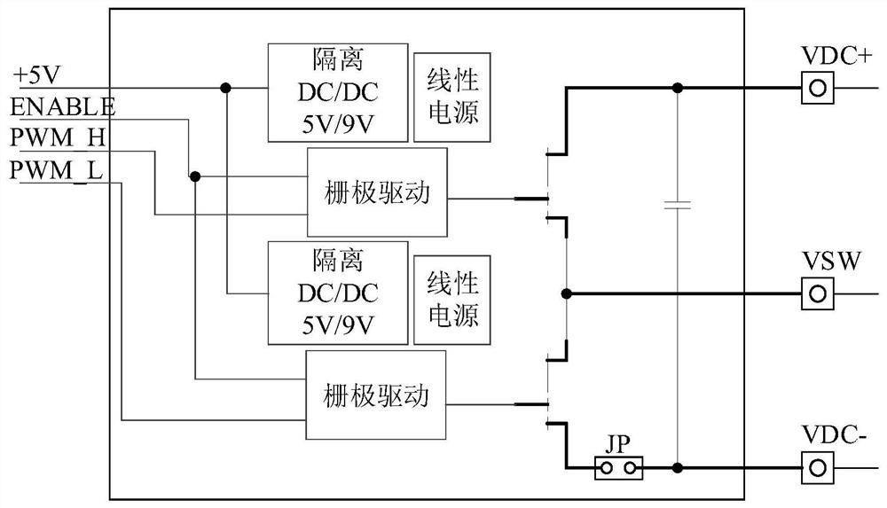 A general experimental device and experimental method for power electronic circuits