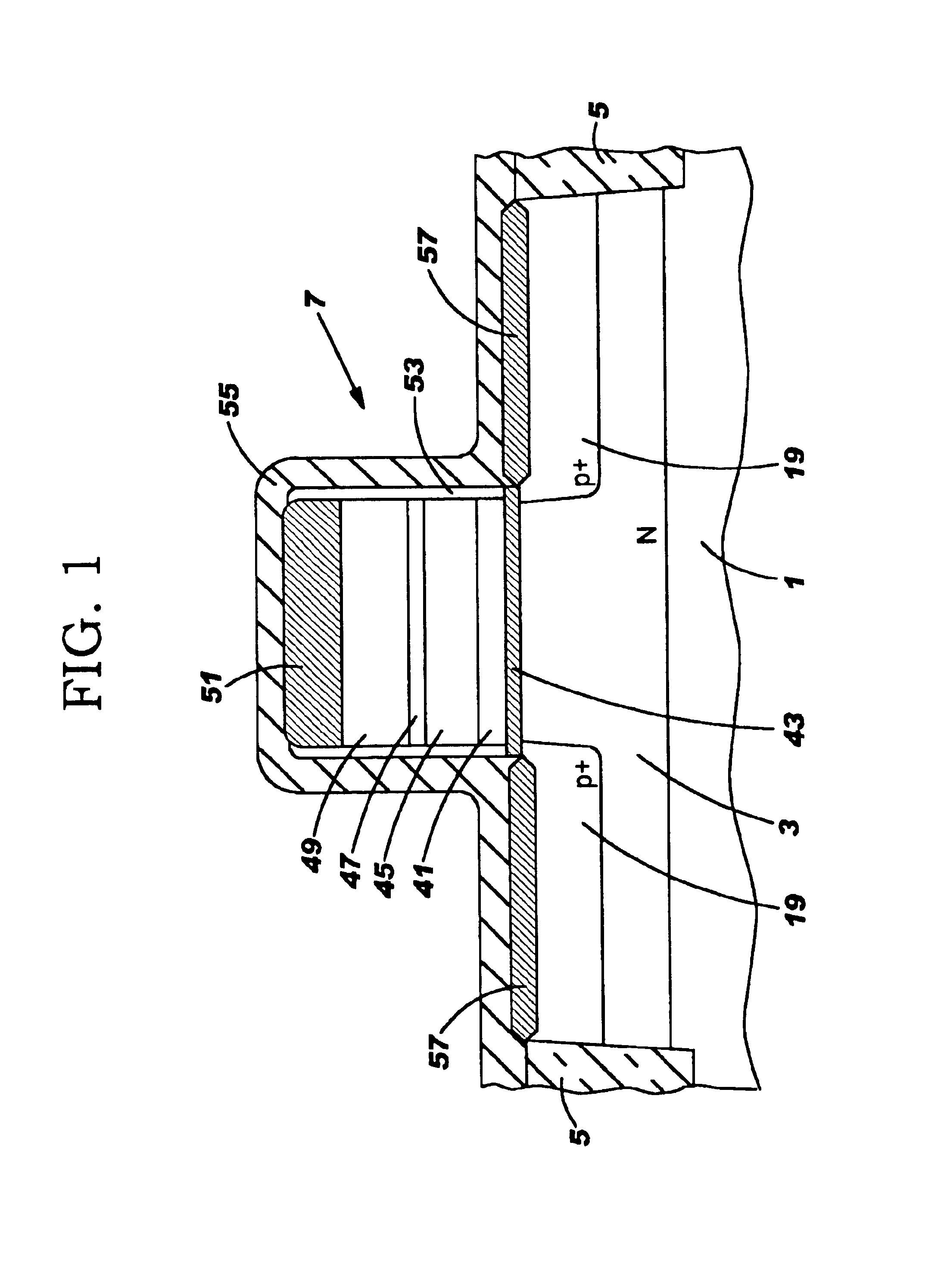 Split poly-SiGe/poly-Si alloy gate stack